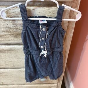 Healthtex Denim Blue Romper